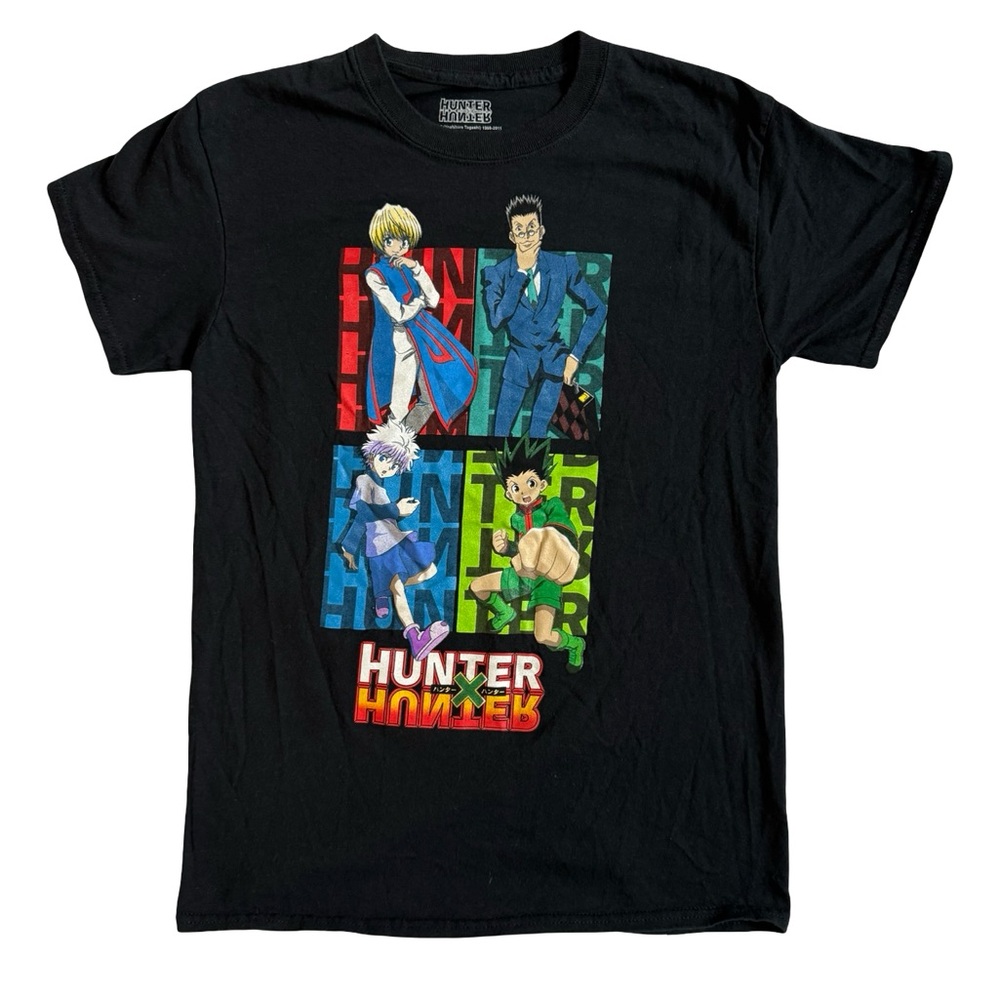 Hunter x Hunter Anime Graphic Tee Size Small Black